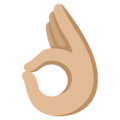 Ok Hand Emoji Google