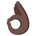 Ok Hand Emoji Google