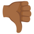 Thumbs Down Emoji Google