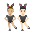Men With Bunny Ears Emoji Google