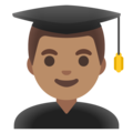 Man Student Emoji Google