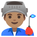 Man Factory Worker Emoji Google
