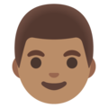 Man Emoji Google