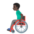 Man In Manual Wheelchair Emoji Google