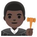 Man Judge Emoji Google