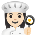 Woman Cook Emoji Google