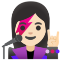 Woman Singer Emoji Google