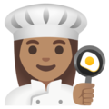 Woman Cook Emoji Google