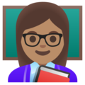 Woman Teacher Emoji Google