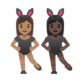 Women With Bunny Ears Emoji Google