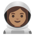 Woman Astronaut Emoji Google