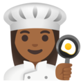 Woman Cook Emoji Google