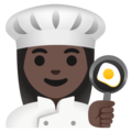 Woman Cook Emoji Google