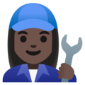 Woman Mechanic Emoji Google