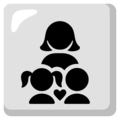Family Woman Girl Boy Emoji Google
