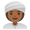 Woman Wearing Turban Emoji Google