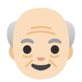 Old Man Emoji Google