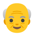 Old Man Emoji Google