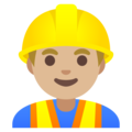 Man Construction Worker Emoji Google
