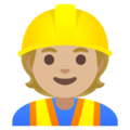 Construction Worker Emoji Google