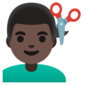 Man Getting Haircut Emoji Google