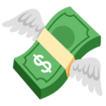 Money With Wings Emoji Google