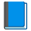 Blue Book Emoji Google