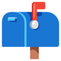 Closed Mailbox With Raised Flag Emoji Google