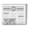 Newspaper Emoji Google