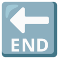End Arrow Emoji Google