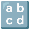 Input Latin Lowercase Emoji Google