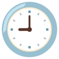 Nine Oclock Emoji Google