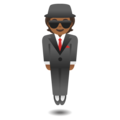 Person In Suit Levitating Emoji Google