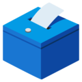 Ballot Box With Ballot Emoji Google