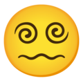 Face With Spiral Eyes Emoji Google