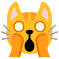 Weary Cat Emoji Google