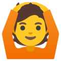 Person Gesturing Ok Emoji Google