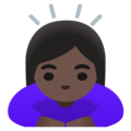 Woman Bowing Emoji Google