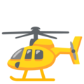 Helicopter Emoji Google