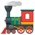 Locomotive Emoji Google