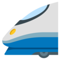 High Speed Train Emoji Google