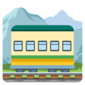 Mountain Railway Emoji Google
