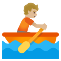 Person Rowing Boat Emoji Google