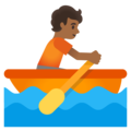 Person Rowing Boat Emoji Google