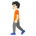 Person Walking Emoji Google