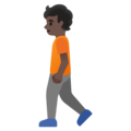 Person Walking Emoji Google