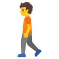 Person Walking Emoji Google