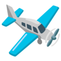 Small Airplane Emoji Google