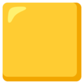 Large Yellow Square Emoji Google
