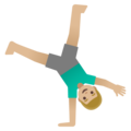 Man Cartwheeling Emoji Google